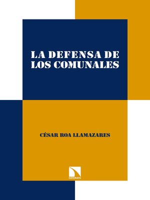 cover image of La defensa de los comunales